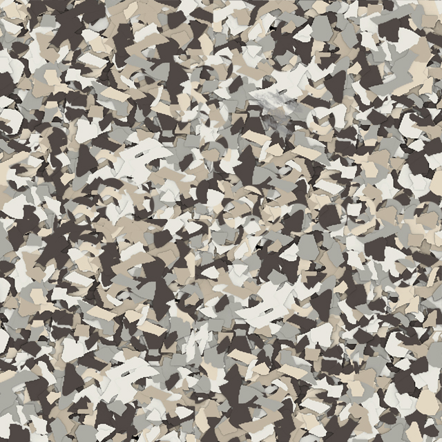 Quartsite flake blend